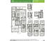 Detailed floor plan showcasing the layout of the 3-bedroom home with a flex room and 3-car tandem garage at 15656 W Mercer Ln, Surprise, AZ 85379