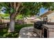 Outdoor kitchen featuring a built-in barbeque grill and ample counter space at 1754 W San Tan St, Chandler, AZ 85224