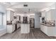 Modern kitchen with granite countertops, stainless steel appliances and white cabinetry at 1754 W San Tan St, Chandler, AZ 85224