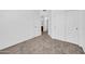 This bedroom features carpeted floors, closet with sliding doors, and an ensuite bathroom at 1835 E Marquette Dr, Gilbert, AZ 85234