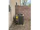 Exterior shot of the home's air conditioning unit, well maintained and energy efficient at 2042 N Parish N Ln, Casa Grande, AZ 85122