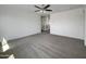 Upstairs bedroom with carpet and ceiling fan at 21334 E Lords Ct, Queen Creek, AZ 85142