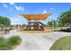 Community playground featuring multiple climbing structures and slides at 21716 S 225Th Way, Queen Creek, AZ 85142