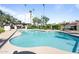 Community pool with ample space and lounge chairs available for relaxation at 2839 N 61St St, Scottsdale, AZ 85257