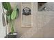'Casa Paradiso Est. 2021' sign mounted on exterior wall, complemented by a potted bird of paradise at 2839 N 61St St, Scottsdale, AZ 85257
