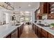 Stylish kitchen featuring a spacious island and sleek stainless steel appliances at 3723 S Pottery Rd, Gold Canyon, AZ 85118
