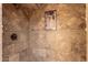 Luxurious tiled shower with decorative tile and modern fixtures at 3723 S Pottery Rd, Gold Canyon, AZ 85118