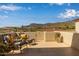 Desert view terrace with outdoor seating perfect for relaxing at 3723 S Pottery Rd, Gold Canyon, AZ 85118