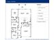 Floorplan featuring 3 bedrooms, 2 baths, a 2-car garage, kitchen, great room, and dining, totaling 1,837 square feet at 4204 W Brenley Dr, San Tan Valley, AZ 85144