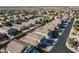 Aerial view featuring organized residential streets and landscaped backyards, creating a desirable living space at 4626 N 111Th Ln, Phoenix, AZ 85037