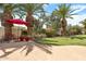 Serene backyard patio with lush landscaping, perfect for relaxing and enjoying the outdoors at 5839 W Ironwood Dr, Glendale, AZ 85302