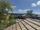 Roof top view of the neighborhood showcasing desert landscaping, beautiful homes, and picturesque mountain views at 720 W Lydia Ln, Phoenix, AZ 85041