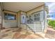 Inviting front porch area with covered parking, offering a welcoming entrance to this charming manufactured home at 7750 E Broadway Rd # 535, Mesa, AZ 85208