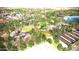 Aerial view of the community park featuring playground equipment and green space for recreation at 980 W Ridge Rd, Apache Junction, AZ 85120