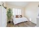 Inviting bedroom features a daybed, shuttered windows, and light-colored walls at 18843 N 45Th Ave, Glendale, AZ 85308