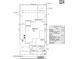 Detailed site plan showing lot dimensions, house placement, and surrounding boundaries at 22450 E San Tan Blvd, Queen Creek, AZ 85142