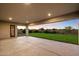 Covered patio with concrete flooring extends living space to the backyard and garden at 22842 E Via Las Brisas --, Queen Creek, AZ 85142