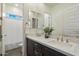 Bathroom with dual sinks and a combined shower and bathtub at 22842 E Via Las Brisas --, Queen Creek, AZ 85142