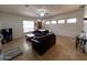 Bright living room with tile flooring at 2427 W Desert Hills Estate Dr, Phoenix, AZ 85086