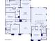 Second floor plan highlighting bedrooms and owner's suite at 26023 S 224Th Pl, Queen Creek, AZ 85142