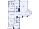 Second-floor plan featuring a bonus room, bedrooms, and bathroom, showcasing an open to below design at 26026 S 224Th Way, Queen Creek, AZ 85142