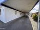 Spacious carport of a mobile home with ample covered parking at 303 S Recker Rd # 50, Mesa, AZ 85206