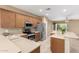 Modern kitchen with stainless steel appliances, quartz countertops, and ample cabinetry at 3239 S Tatum Ln, Gilbert, AZ 85297
