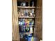 A fully stocked pantry offering ample storage space for groceries and household essentials at 3330 E Main St # 256, Mesa, AZ 85213