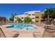 Community pool and hot tub area, great for relaxation and socializing at 3434 E Baseline Rd # 168, Phoenix, AZ 85042