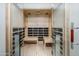 Inviting sauna room featuring wood benches, a glass door, and a relaxing atmosphere at 5250 E Deer Valley Dr # 440, Phoenix, AZ 85054