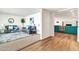 Cozy living room showcasing neutral furniture, decor, and seamless flooring transition at 737 E 7Th Pl, Mesa, AZ 85203