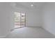 Neutral bedroom with carpet, ceiling fan, and sliding glass doors to a private balcony at 945 E Playa Del Norte Dr # 3002, Tempe, AZ 85288