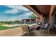 Outdoor lounge and grilling area with a pool at 15217 N 15Th Dr, Phoenix, AZ 85023