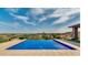 Scenic view from the infinity pool, overlooking a lush landscape at 15217 N 15Th Dr, Phoenix, AZ 85023