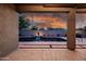 Lovely view of the backyard pool with waterfall feature at 1932 S Arroyo Ln, Gilbert, AZ 85295