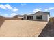 Spacious backyard with potential for landscaping and outdoor living at 22528 E San Tan Blvd, Queen Creek, AZ 85142