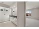 A modern bathroom with a glass-enclosed shower and double vanity at 22528 E San Tan Blvd, Queen Creek, AZ 85142
