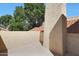 Spacious balcony offering outdoor space and views of a lush, green tree at 3441 N 31St St # 118, Phoenix, AZ 85016
