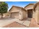 Charming single-story home featuring a two-car garage and desert landscaping at 4222 E Torrey Pines Ln, Chandler, AZ 85249