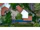 Gorgeous aerial shot highlighting the pool, patio, and lush landscaping of this stunning property at 6019 N 62Nd Pl, Paradise Valley, AZ 85253
