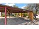 Assigned parking space with covered area and visible address at 6448 E Paso Nuevo Dr # 101, Cave Creek, AZ 85331
