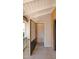 Attached garage space with door, pegboard, and concrete floor at 6448 E Paso Nuevo Dr # 101, Cave Creek, AZ 85331
