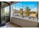 Enjoy serene views of the golf course and mountains from this relaxing private balcony, perfect for morning coffee at 6500 E Camelback Rd # 1010, Scottsdale, AZ 85251