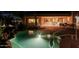 An enticing pool with patio furniture is perfect for outdoor entertaining at 6591 E Amber Sun Dr, Scottsdale, AZ 85266