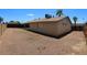 A spacious backyard is fully fenced and has lots of room to customize at 7506 W Devonshire Ave, Phoenix, AZ 85033