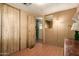This bedroom features a closet and ample lighting, and an exterior view at 7807 E Main St # Cc105, Mesa, AZ 85207