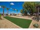 Outdoor bocce ball court with seating area at 7807 E Main St # Cc105, Mesa, AZ 85207