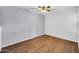 Bright bedroom featuring laminate flooring and neutral wall colors at 8787 E Mountain View Rd # 1087, Scottsdale, AZ 85258