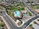 Experience resort-style living with a pool, tennis courts, and lush green spaces in this vibrant community at 9369 W Via Montoya Dr, Peoria, AZ 85383