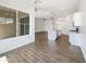 Open-concept living space featuring tile floors, recessed lighting, and a kitchen with island at 10531 E Nopal Ave, Mesa, AZ 85209